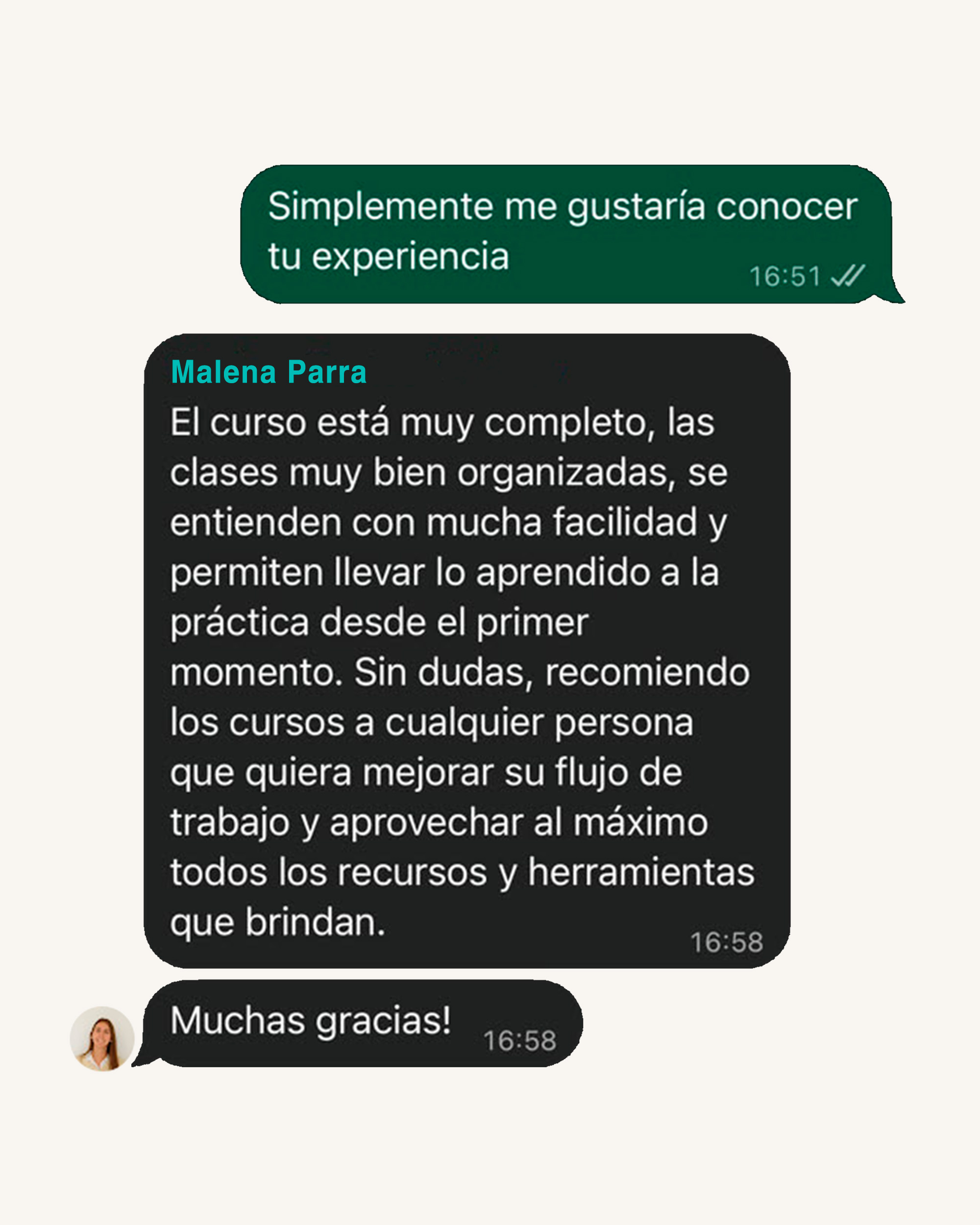 ¿Qué comentan nuestros alumnos? — 6