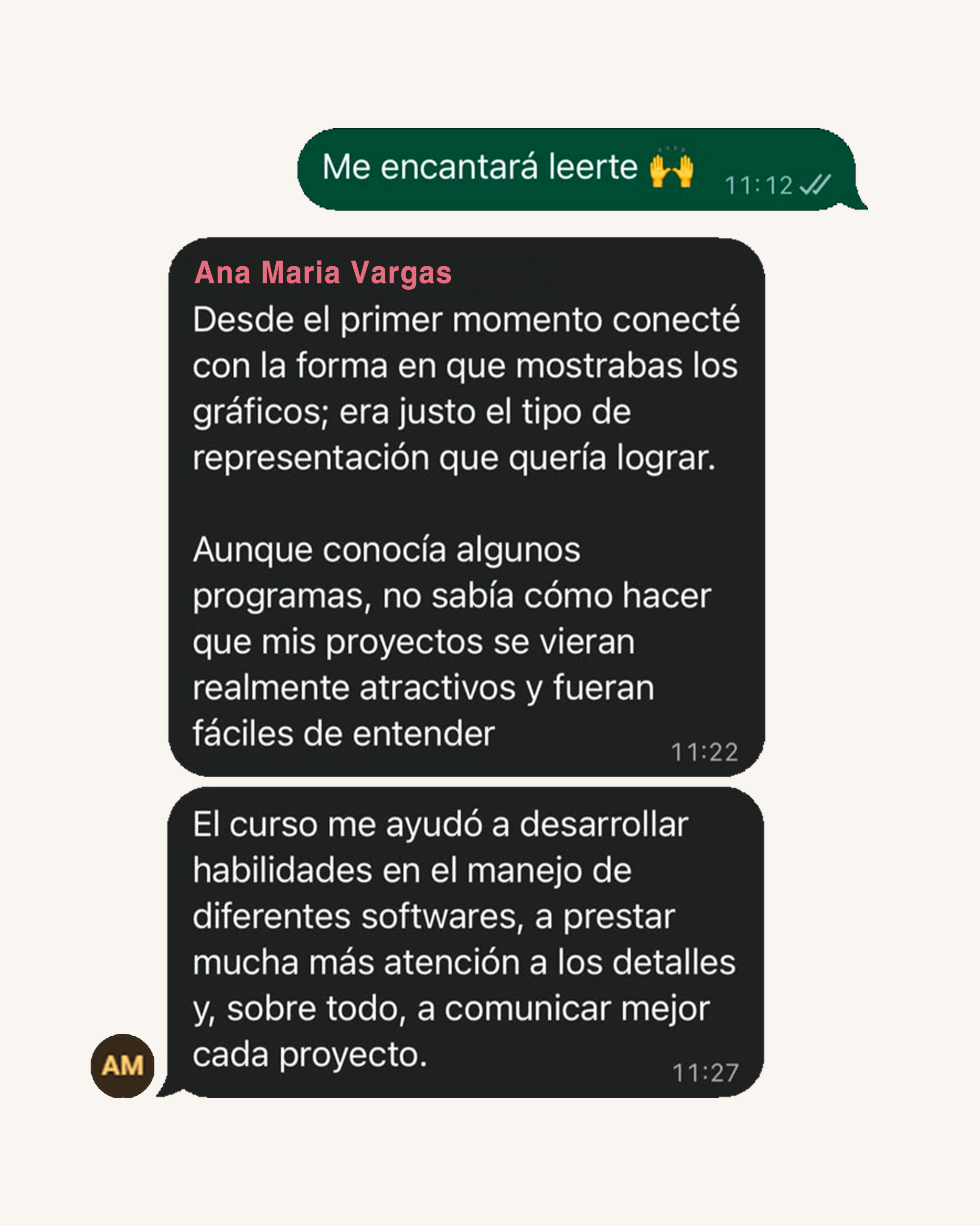 ¿Qué comentan nuestros alumnos? — 1